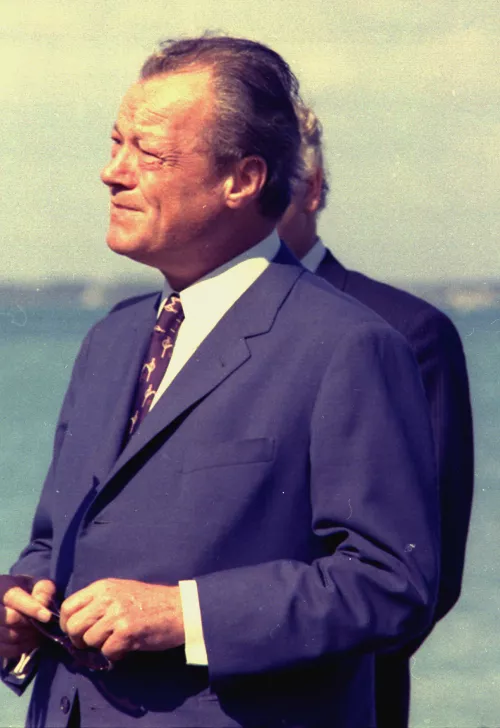 West German Chancellor Willy Brandt, 1971.