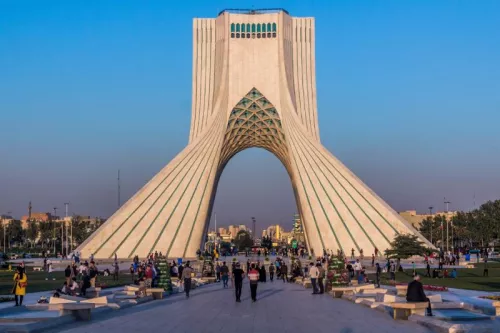 Photograph of Azadi Tower